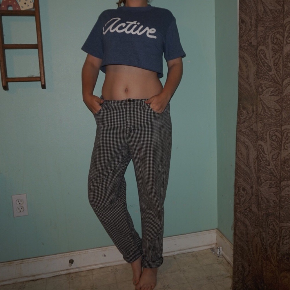 Liz Claiborne Checkered Houndstooth Pants